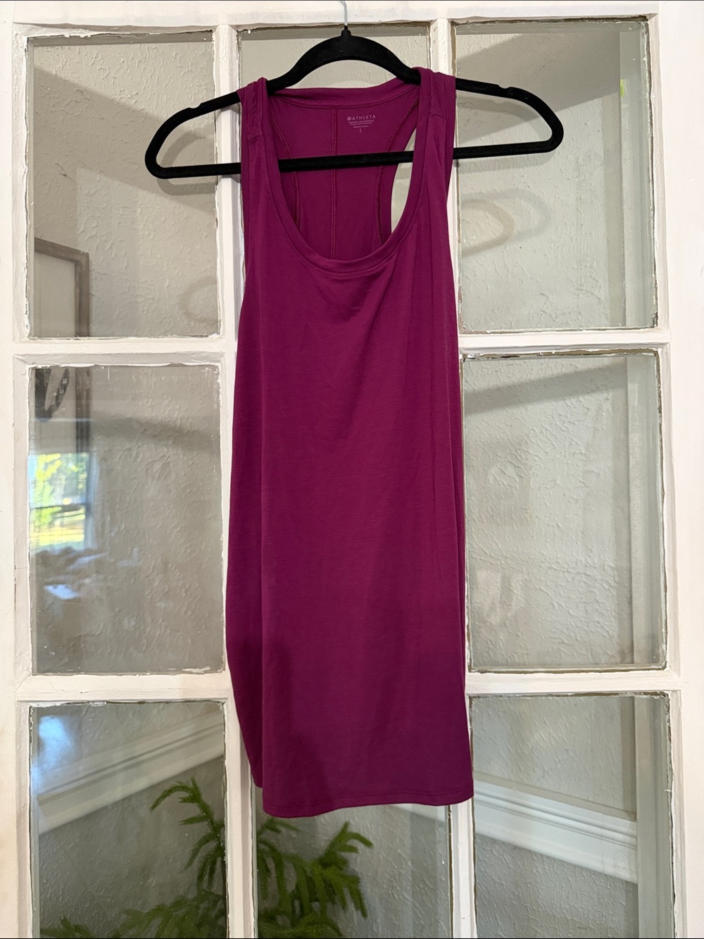 Athleta Berry Racerback Tank Top